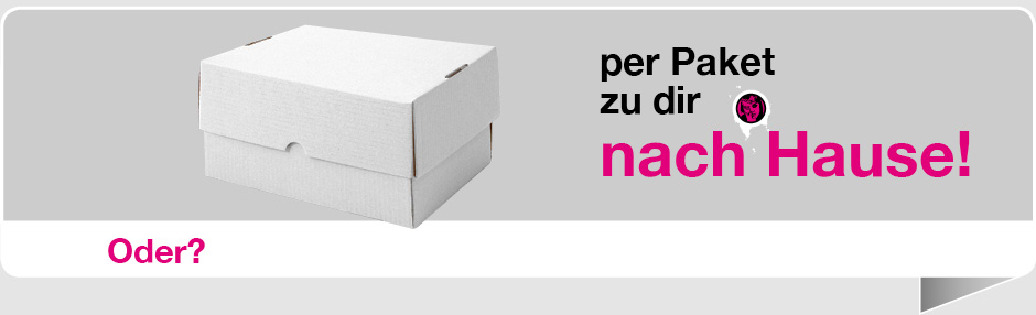 Paket zu dir nach Hause